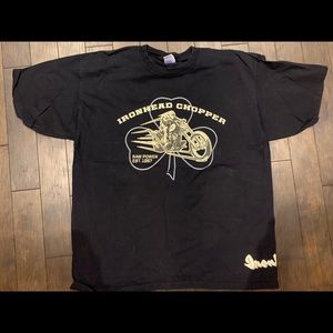 Vintage Ironhead Motorcycle T-Shirt